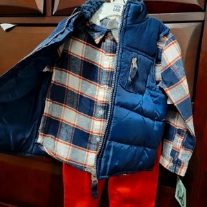 Toddler flannel set